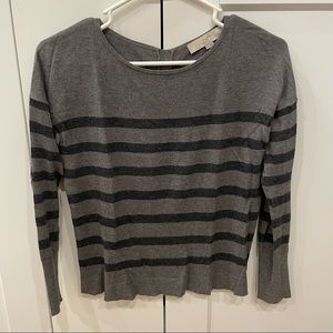 Loft petite button back sweater
